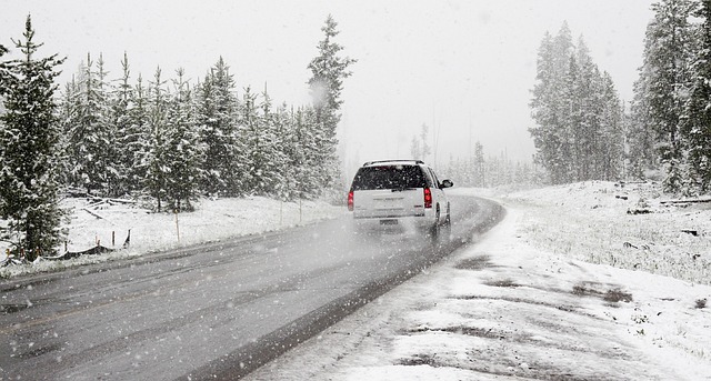 Conduite sous la neige