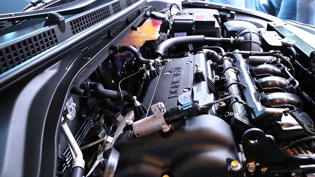 Un moteur diesel