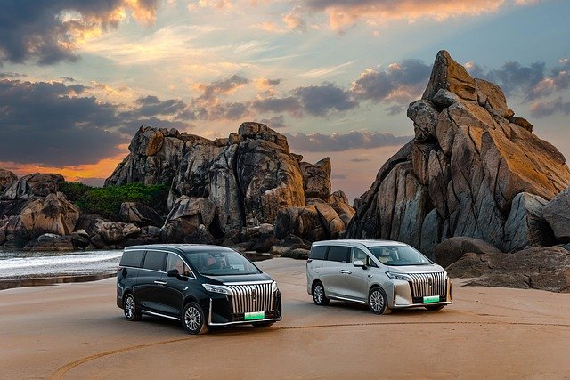 les voitures pour les vacances