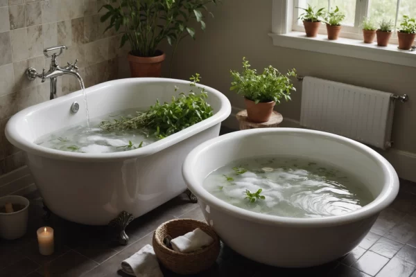 Un bain de pieds maison pour apaiser votre orteil enflammé et gonflé Un bain de pieds maison pour apaiser votre orteil enflammé et gonflé