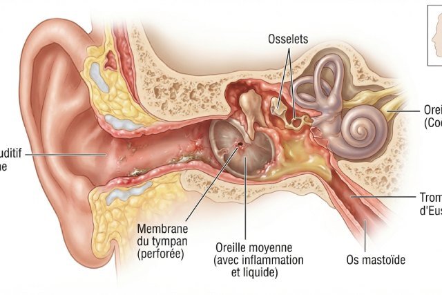 Infection l'oreille